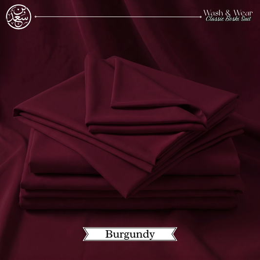 Boski Wash & Wear - Burgundy