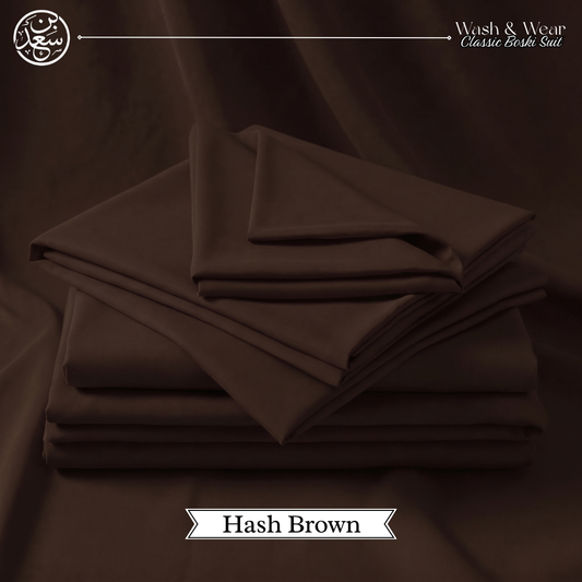 Boski Wash & Wear - Hash Brown