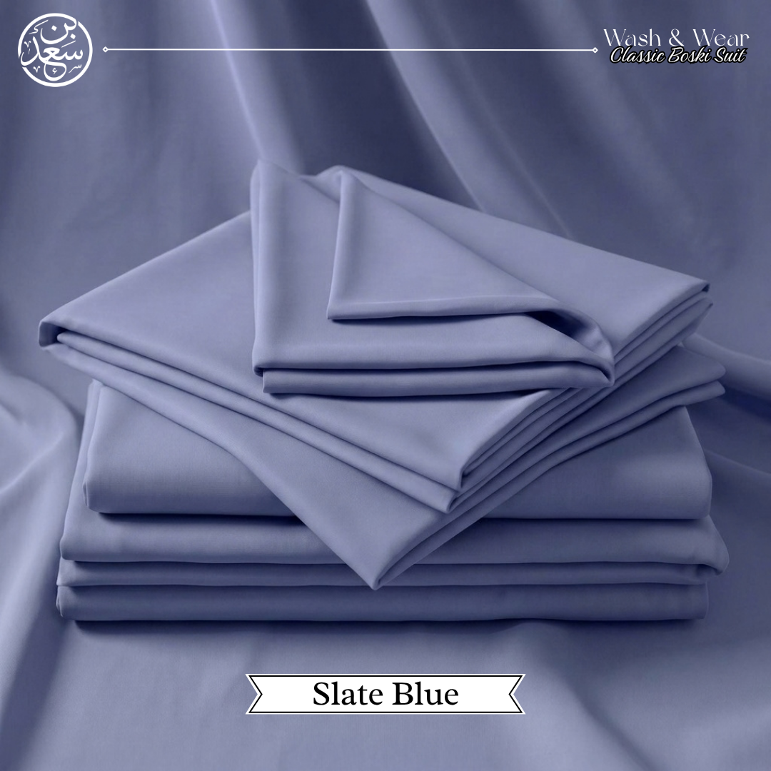 Boski Wash & Wear - Slate Blue