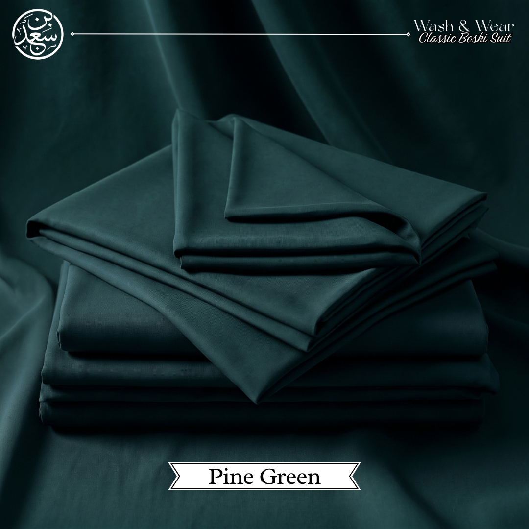 Boski Wash & Wear - Pine Green
