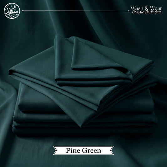 Boski Wash & Wear - Pine Green